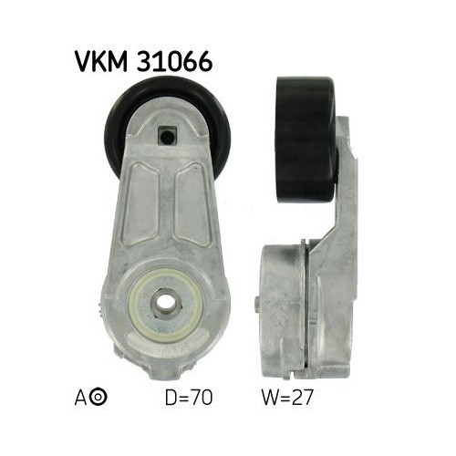 SKF rola intinzator, curea transmisie