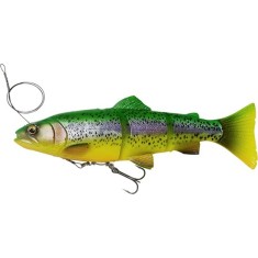 Shad SAVAGE GEAR 4D Line Thru Pulsetail Trout, Fire Trout, 15cm, 35g