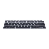 Husa pentru tastatura Apple MacBook Air 13.3&quot; (2018-2020), Kwmobile, Negru, Silicon, 53982.01