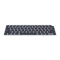 Husa pentru tastatura Apple MacBook Air 13.3&quot; (2018-2020), Kwmobile, Negru, Silicon, 53982.01