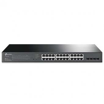 Switch poe+ 24 porturi gigabit tp-link foto