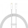 Cablu Date si Incarcare USB-C - Lightning Baseus Dynamic Fast Charging, 20W, 2m, Alb CALD000102, Apple