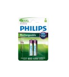 Philips Baterie reincarcabila AAA HR03 800mAh-Conținutul pachetului 1x Blister