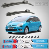 Cumpara ieftin Ștergătoare Citroen C4 Picasso UD (2006&ndash;2008) Flat | Set față &ndash; TeamCar&reg;