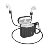 Cumpara ieftin Husa silicon Hoco WB10 pentru Airpods, Negru