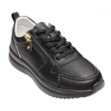 Pantofi dama casual din piele naturala - Abha Negru GSK3021N
