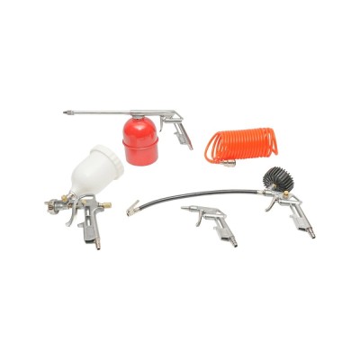 Set 5 piese aer comprimat vopsit, suflat, umflat foto