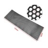 Gril&Auml; sport tuning tip fagure, negru, 120x40 cm, model hexagon 10x10 mm &acirc; universal&Auml;, decupabil&Auml;