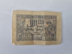 Romania 1 Leu 1915 foto