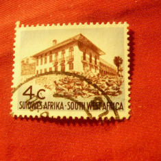 Timbru Sud-Vest Africa 1971 - Cladire , val. 4C stampilat