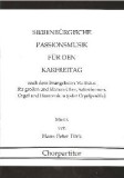 Siebenb&uuml;rgische Passionmusik f&uuml;r den Karfreitag - Chorpartitur