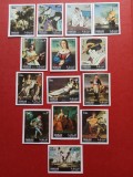 SHARJAH, PICTURI - SERIE COMPLETĂ IMPERF. MNH
