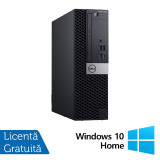 Cumpara ieftin PC Refurbished DELL OptiPlex 7060 SFF, Intel Core i7-8700 3.20-4.60GHz, 8GB DDR4, 256GB SSD, DVD-ROM + Windows 10 Home NewTechnology Media