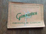 GIMNASTICA SPORTIVA , PROGRAMUL DE CLASIFICARE SI CODUL DE PUNCTAJ , 1957-1959