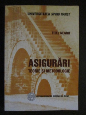 Asigurari- Teorie si metodologie foto