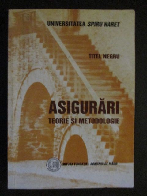 Asigurari- Teorie si metodologie