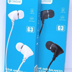 Casti Handsfree Celebrat G3 3.5mm