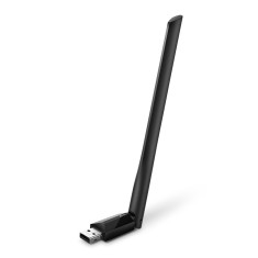 ADAPTOR RETEA TP-LINK AC600, extern wireless 2.4 GHz | 5 GHz, USB 2.0, port, 433 Mbps, antena externa x 1, &quot;Archer T2U Plus&quot; (timbru verde 0.18 lei)
