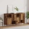 vidaXL Bufeturi 2 pcs Lemn vechi 120 x 35 x 70 cm Lemn compozit 3394557
