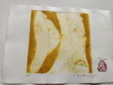 Cumpara ieftin HARRY GUTTMAN, CROMOLITOGRAFIE ORIGINALA SERIA &quot;PESTI&rdquo; SEMNATA STAMPILATA/ EXEMPLAR DE AUTOR