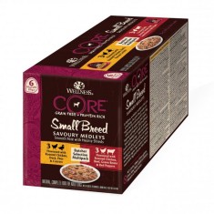 Wellness CORE Dog Small Breed Meat selec?ie 6 x 85 g foto