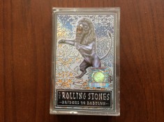 rolling stones bridges to babylon 1997 caseta audio muzica rock blues virgin records
