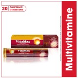 Vitamax efervescent, 20 tablete, PERRIGO