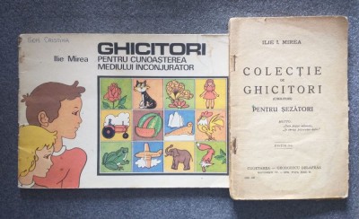 Ilie Mirea - Ghicitori pentru cunoașterea mediului + Colecție de ghicitori foto