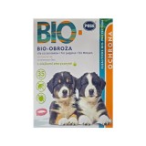 ZGARDA ANTIPARAZITARA CATELUSI ROSIE, PESS, 60CM