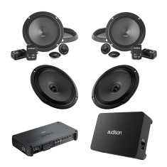 Pachet Difuzoare Auto cu subwoofer Mercedes-Benz A-Class W177 2018-2023 Audison Prima 1010 W