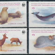 CHILE 1984 WWF ANIMALE PROTEJATE