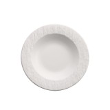 Cumpara ieftin Set 6 farfurii adanci din ceramica alba ZASS Gourmet, finisaj mat