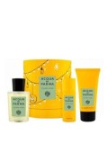 Cumpara ieftin Set cadou Acqua di Parma Colonia Futura (Apa de colonie 100 ml + Deospray 50 ml + 2 in 1 Sampon si Gel de dus 75 ml), pentru barbati