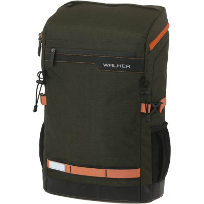 Rucsac Ergonomic Walker Hype Ray, Olive, 30x50x16 cm, Nylon, Rucsac Scoala, Rucsacuri Scoala, Ghiozdane Scoala, Ghiozdane Elevi, Rucsacuri Elevi, Ghio foto