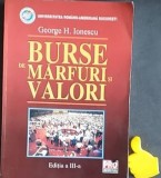 Burse de marfuri si valori George Ionescu