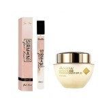 Cumpara ieftin Set parfum dama Sentio Sirmani 35 ml si crema de fata Anew 45 ani +, de zi, Avon