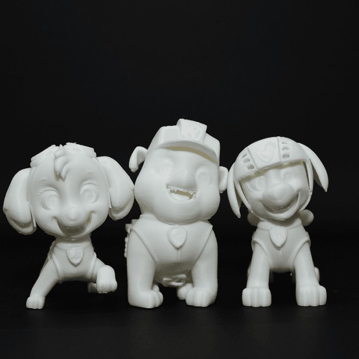 Set Patrula Cățelușilor 3D, de pictat - 8 cm
