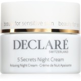 Declar&eacute; 5 Secrets crema de noapte cu efect calmant 50 ml