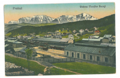 4903 - PREDEAL, Railway Station, Romania - old postcard - unused - 1930 foto