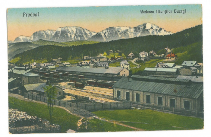 4903 - PREDEAL, Railway Station, Romania - old postcard - unused - 1930