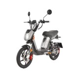 Cumpara ieftin Scuter electric moped HECHT Betis Silver, 800 W, autonomie 40 km, viteza maxima 40 km/h, acumulator Li-Ion 48 V, 12 Ah, argintiu