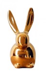 Cumpara ieftin Statueta decorativa, Iepuras, Auriu, 8 cm, DV02704AU