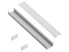 Profi LED Profil Aluminiu 1m Suprafețe Anodizat