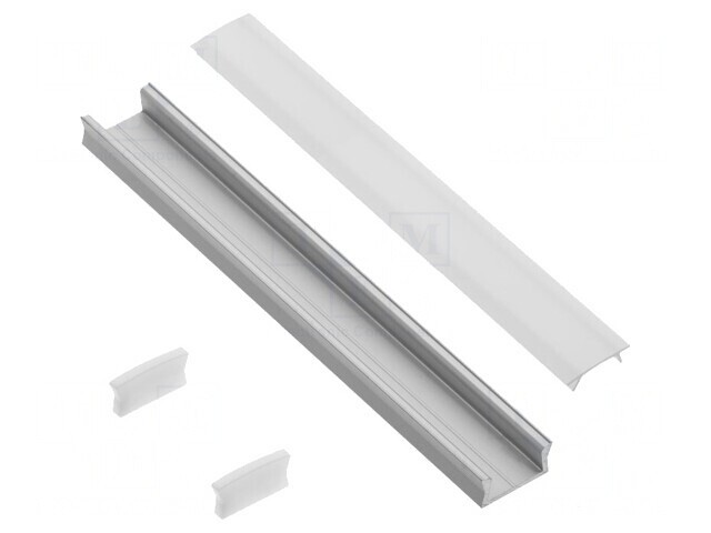 Profi LED Profil Aluminiu 1m Suprafețe Anodizat