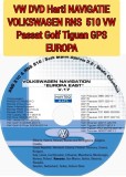 Dvd Harti Navigatie Volkswagen RNS 510 VW Passat CC Vw Tiguan VW Golf GPS Hărți Navigatie