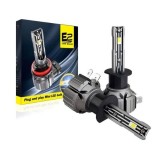 2 x Led H1 Lumini Lampa Е2 Faruri Becuri Auto Moto 70W 5000lm 6000K 12V
