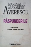 Carte anticariat "Raspunderile" de Alexandru Averescu, coperta putin uzata
