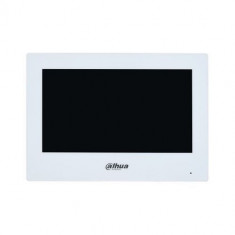 Monitor videointerfon Dahua VTH2621GW-WP IP touch screen 7'', Wi-Fi, PoE, SIP, alb SafetyGuard Surveillance