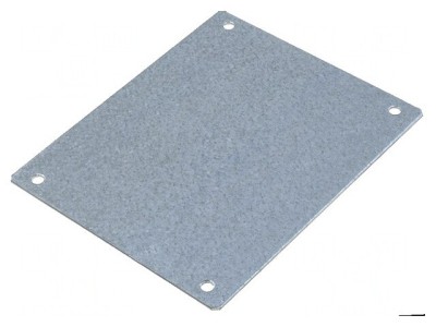 Placă de montare oțel 134mm x 111mm x 1.5mm foto