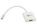 Adaptor Goobay USB-C la HDMI 4K UHD 2160p, 200mm, USB 3.1 Alb - Cod 66259